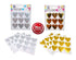 AussieSuperStore Art & Craft Essentials Foil Heart Stickers (in 2 colours) Foil Heart Stickers (in 2 colours) | Scrapbooking Stickers